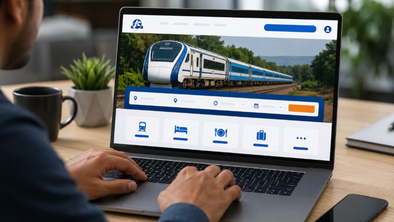 IRCTC new website