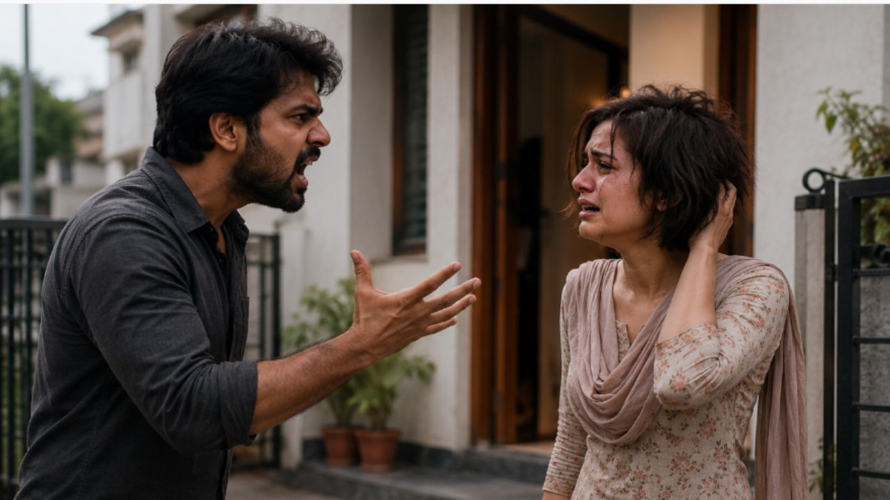 husband wife fight