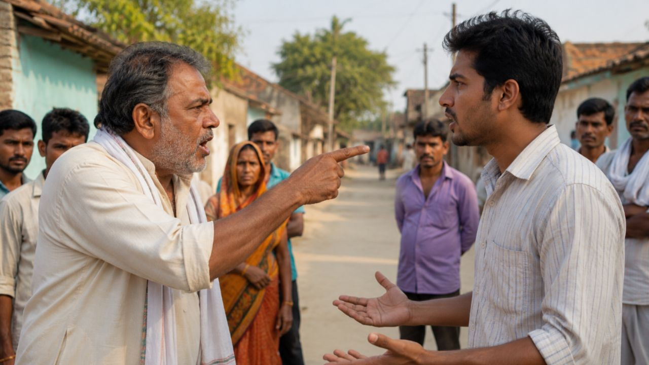 two men fighting