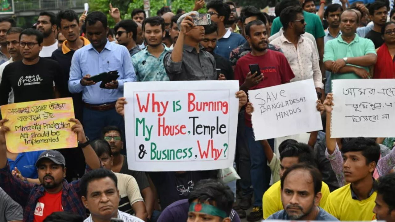 Bangladeshi Hindus, Photo Credit: PTI 