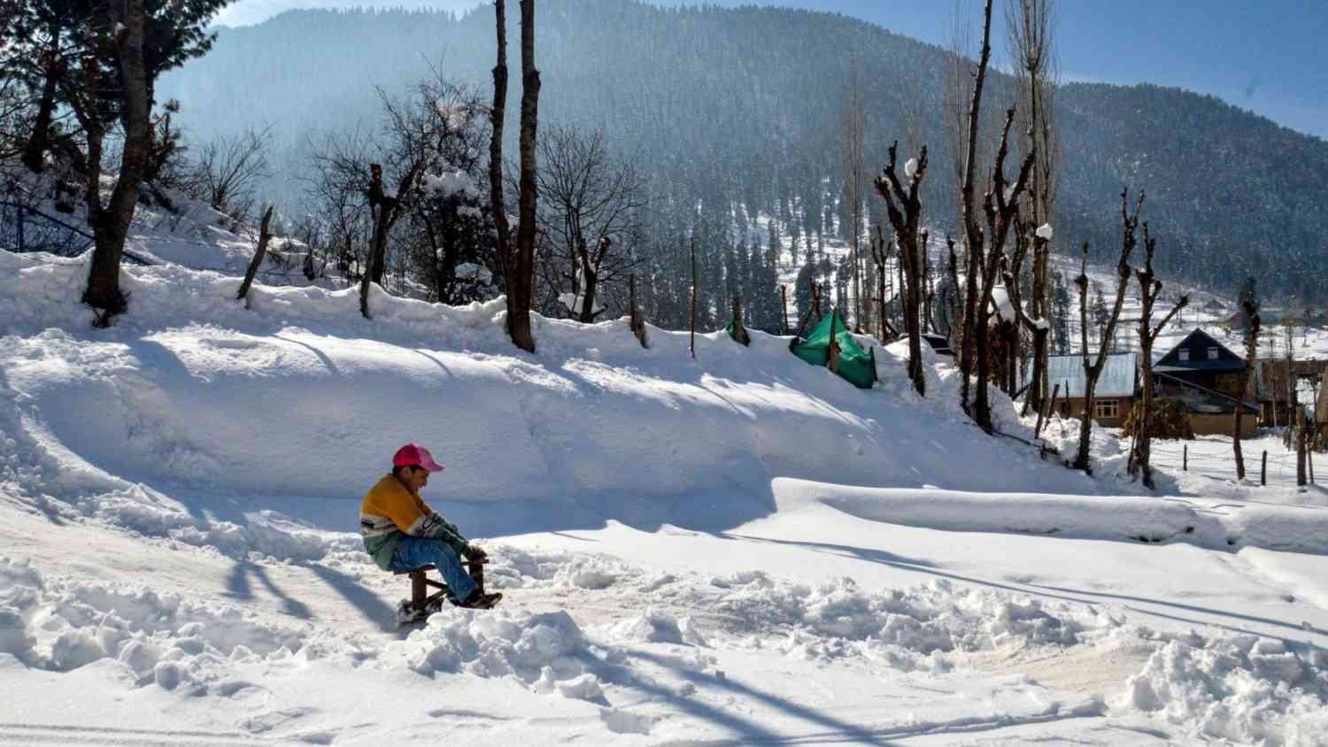 Snowfall in J&K