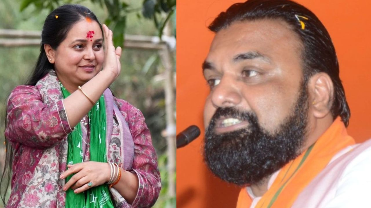Bihar CM Samrat Chaudhary and Rohini Acharya