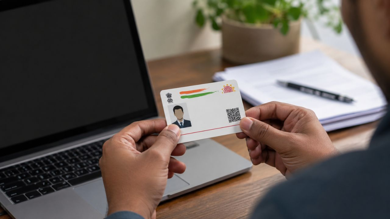 Online process for changing address on Aadhaar card