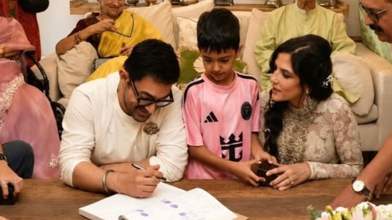aamir khan and gauri spratt