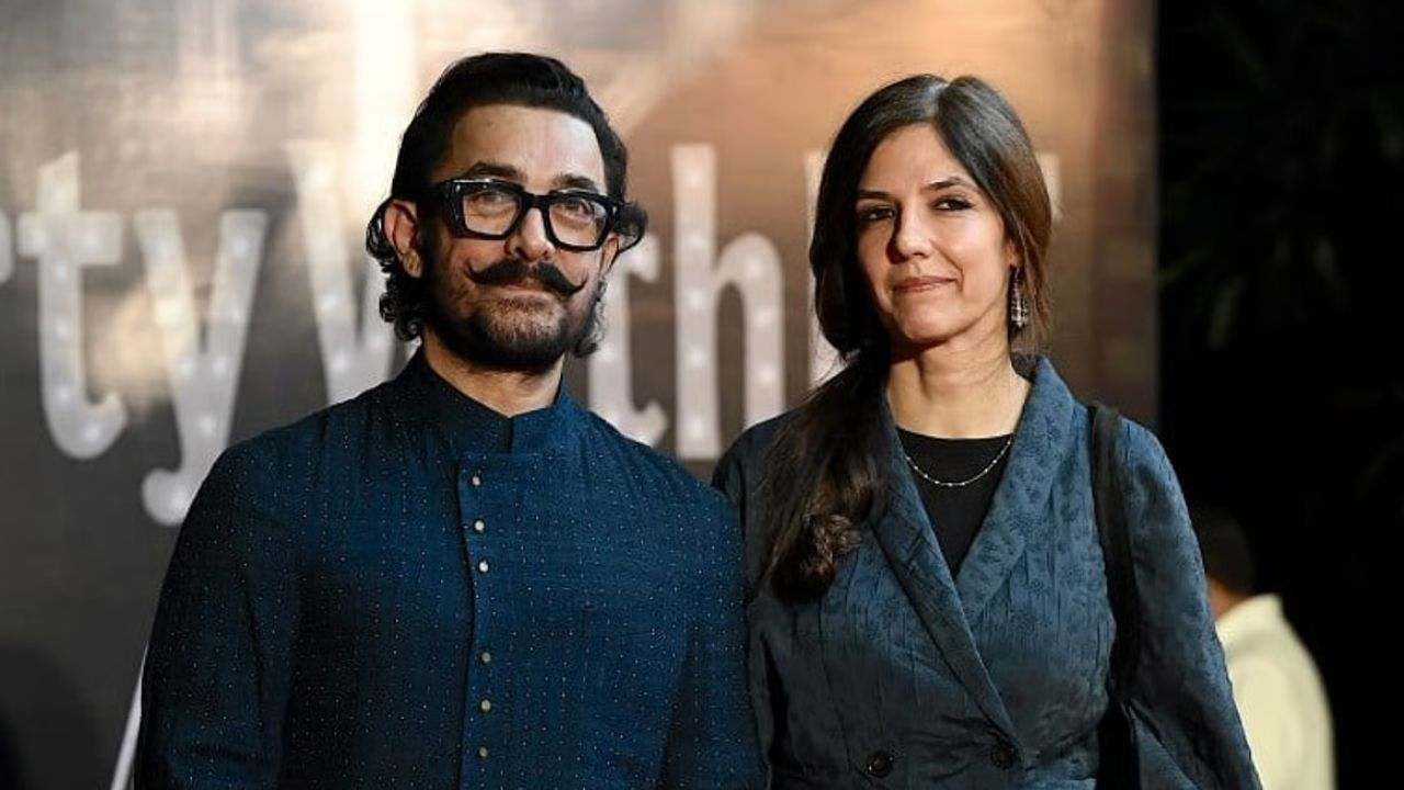 Aamir khan and Gauri Spratte