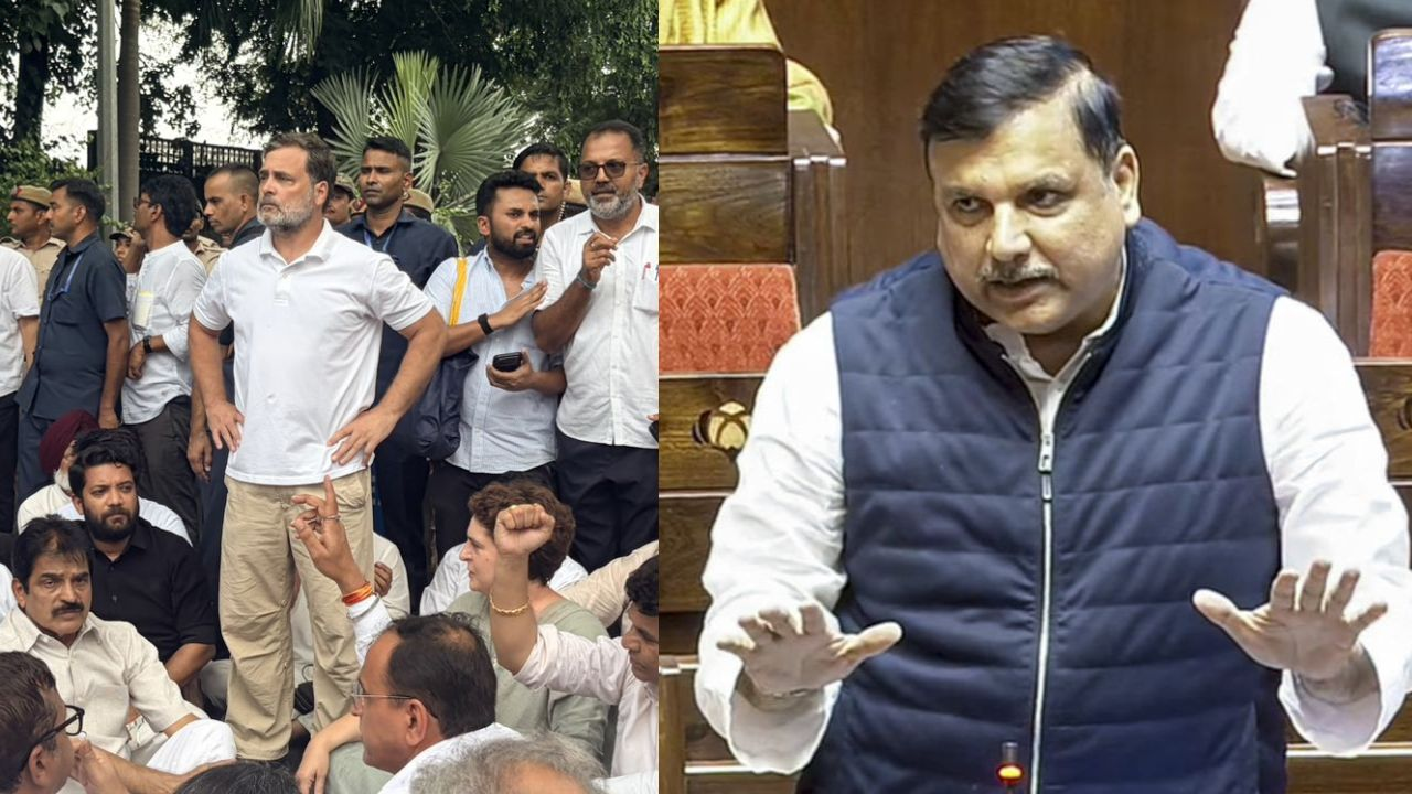 Aam aadmi party targets rahul gandhi