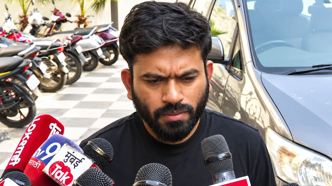 Abhijeet Dipke Adressing Media PTI