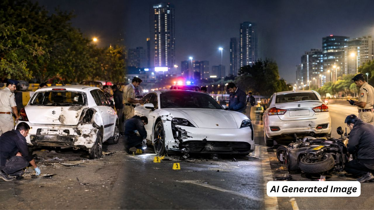 ai generated image of road accidents