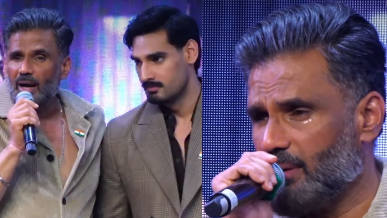 suniel shetty and ahan