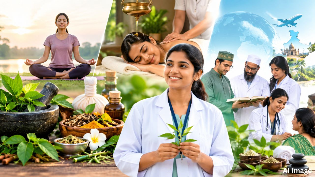 AYUSH sector India, women employment in AYUSH, आयुष