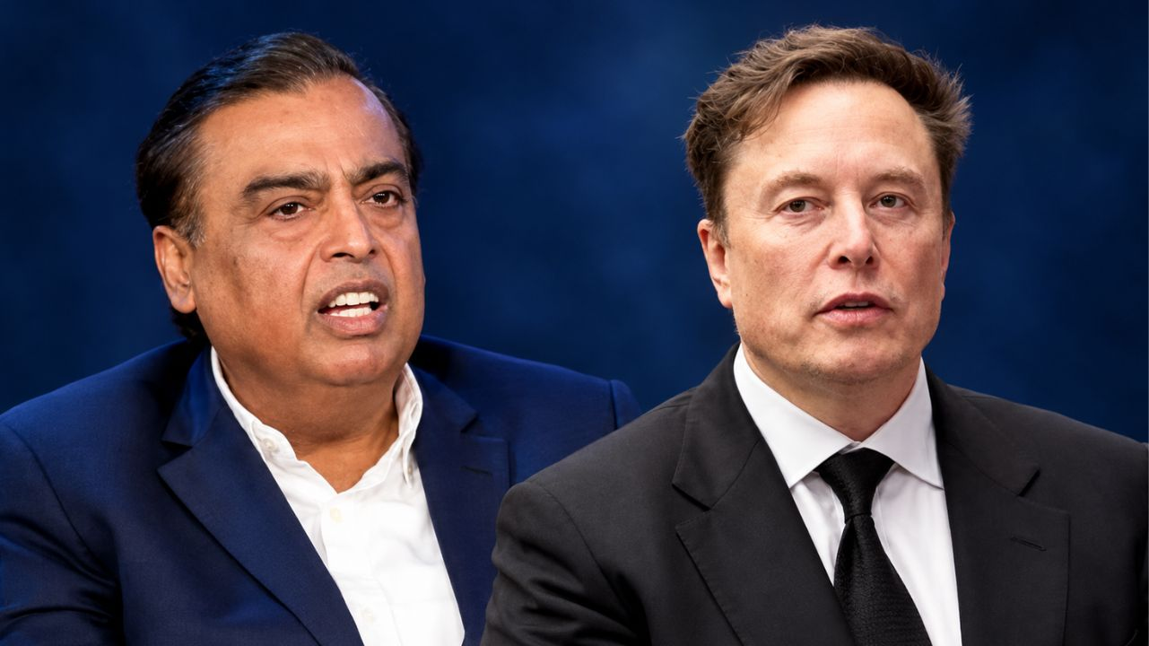 Starlink, Elon Musk, Mukesh Ambani 