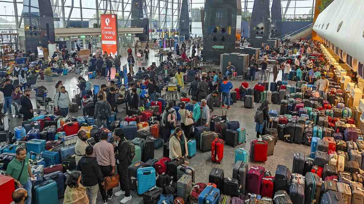 Indigo flight cancelled