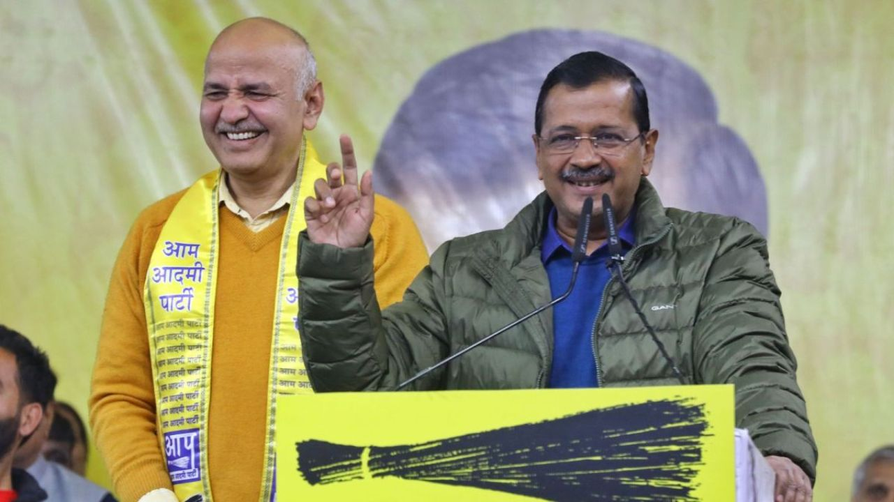 arvind kejriwal and manish sisodia