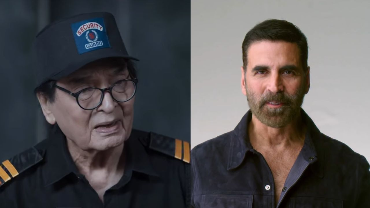 Asarani and Akshay Kumar