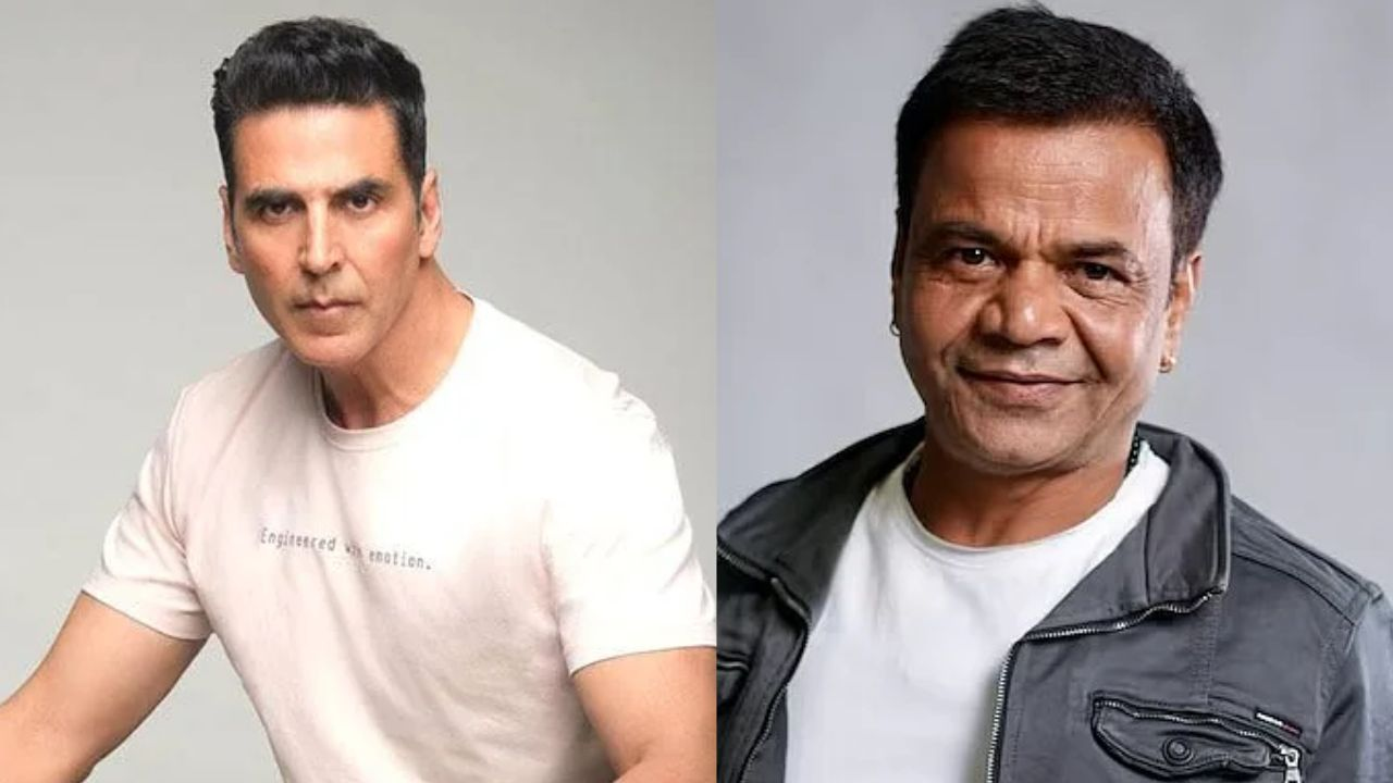 Akshay Kumar and Rajpal Yadav