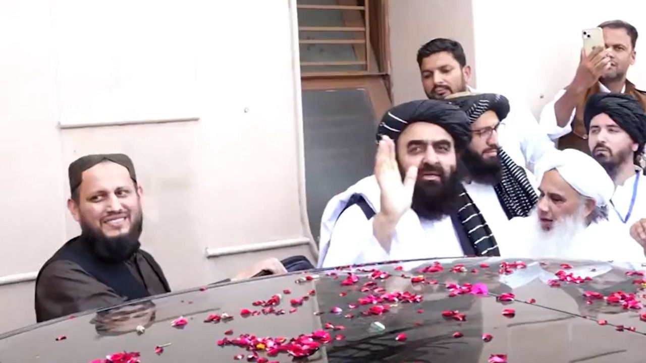 Amir Khan Muttaqi in deoband 