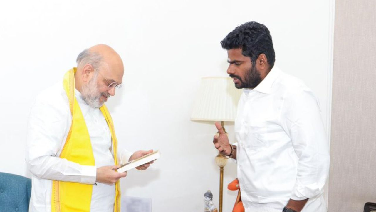 amit shah and annamalai
