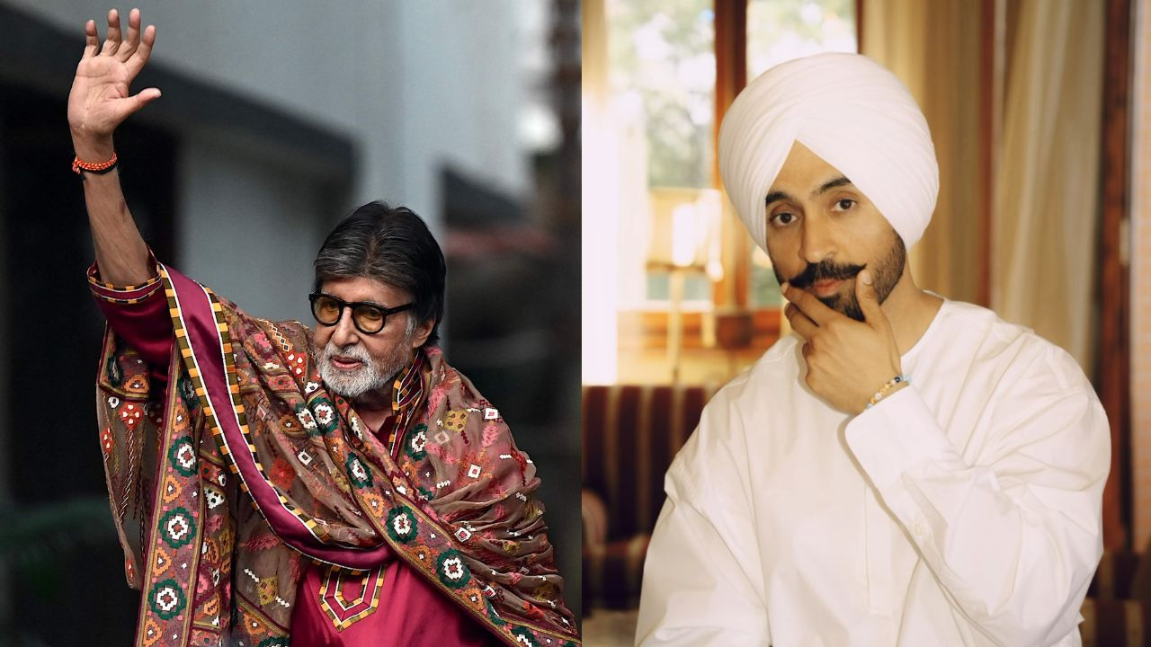 Amitabh bachchan and diljit dosanjh