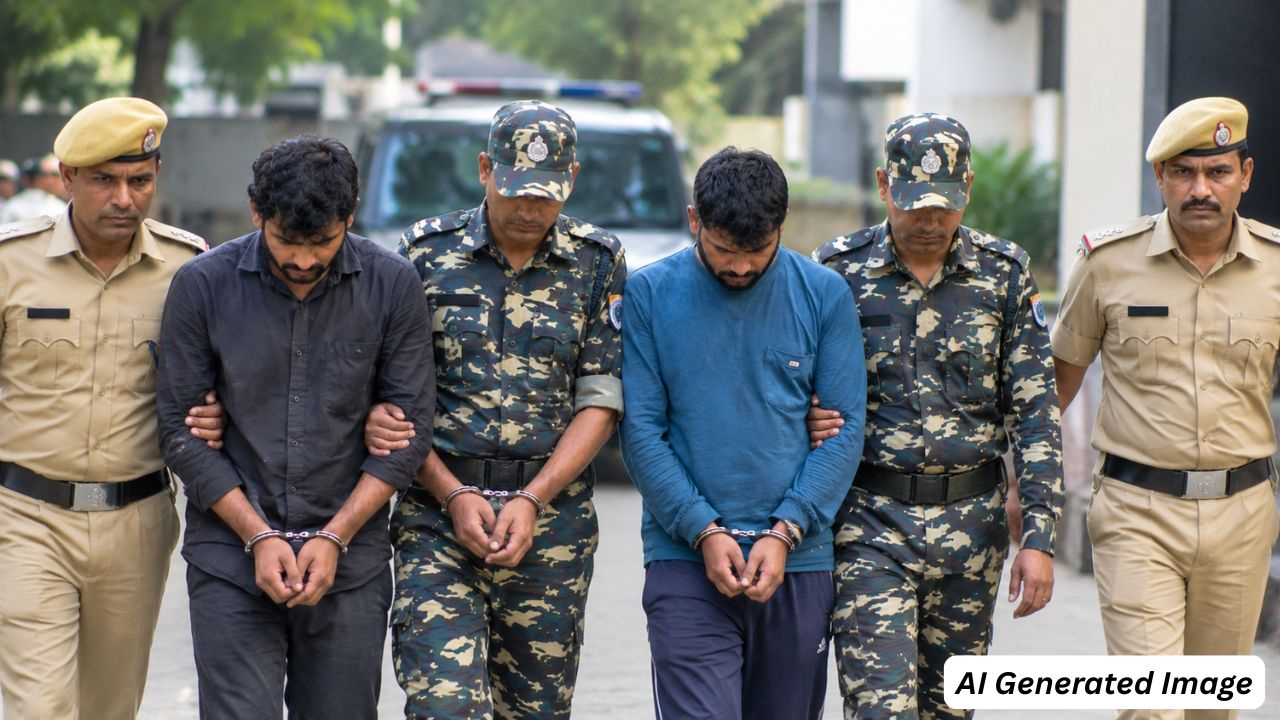 ai generated image of amroha gangrape case