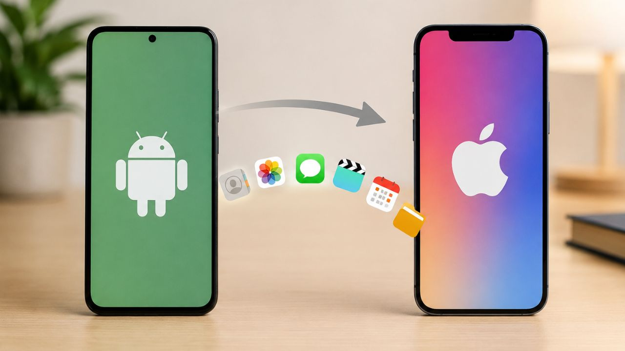 Android To Iphone Data Transfer 