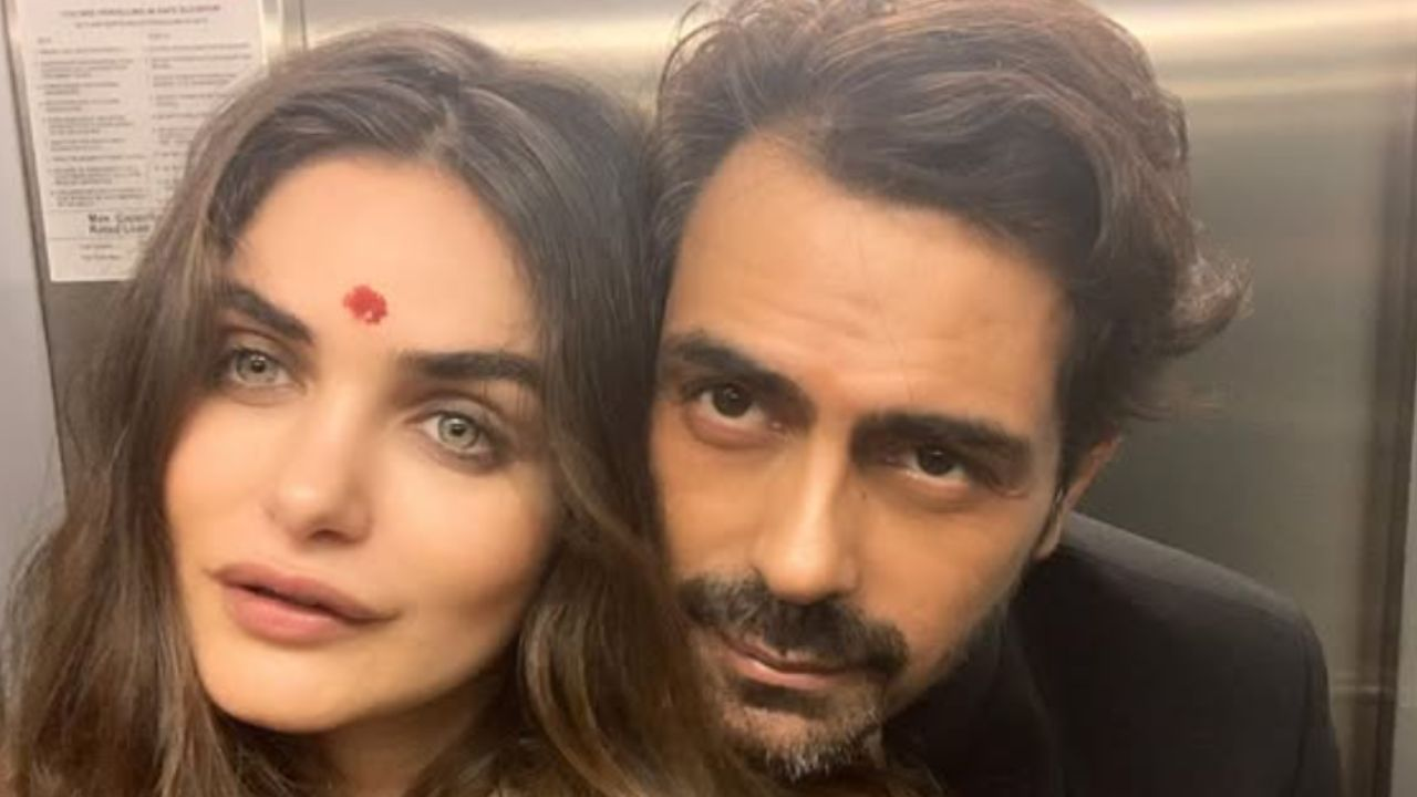 Arjun Rampal engagement with Gabriella Demetriades