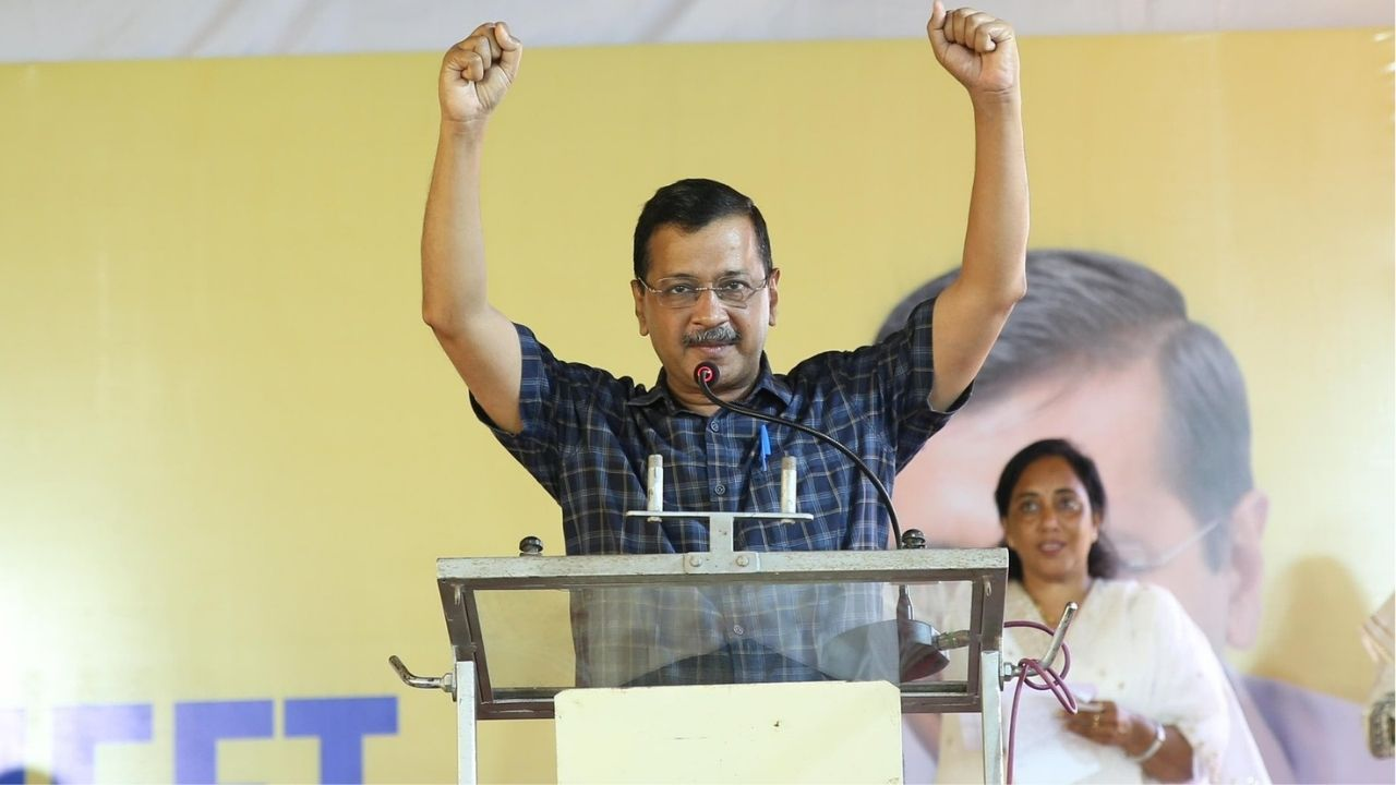 Arvind kejriwal rally