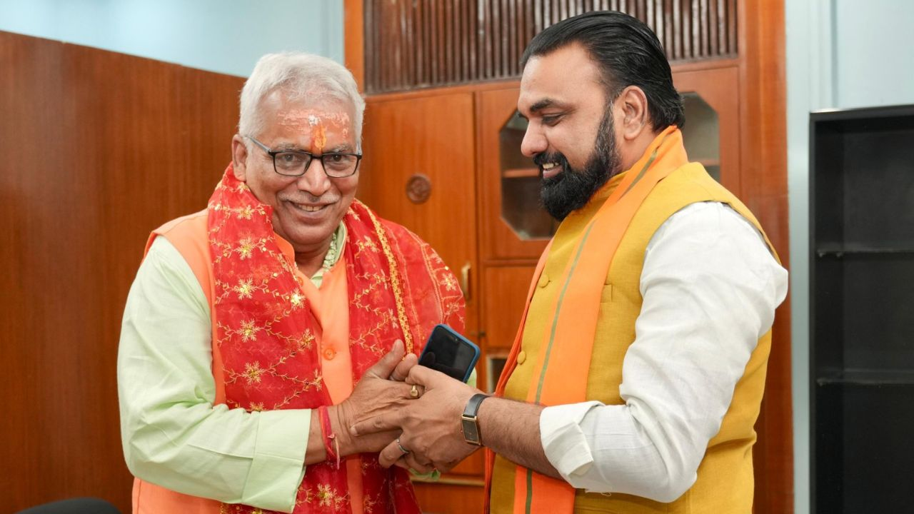 CM Samrat Chaudhary and Arvind Sharma