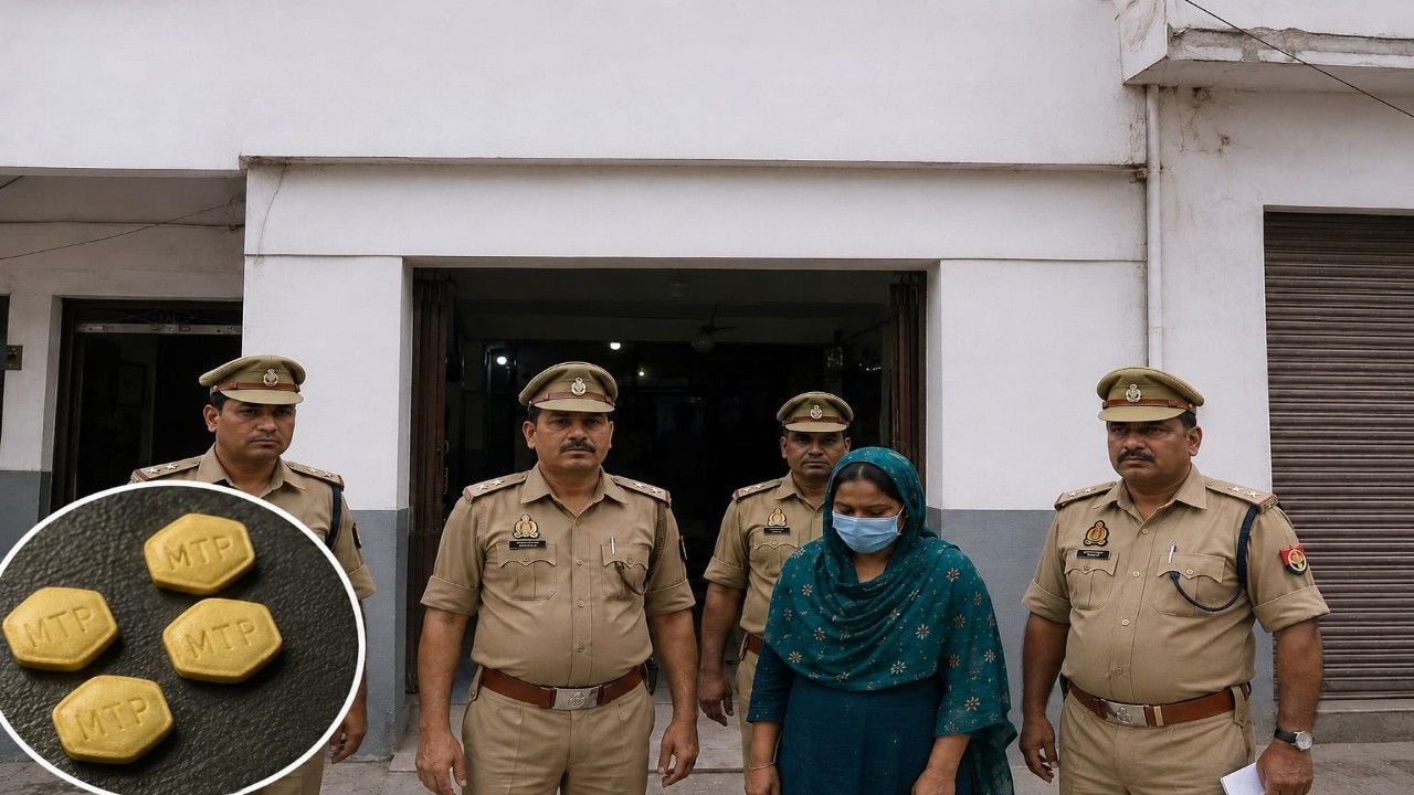 ai generated image of accused arrested