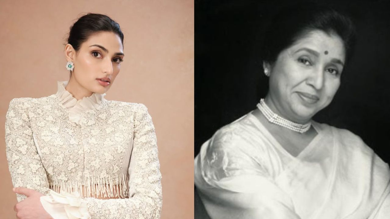 athiya shetty and asha bhosle