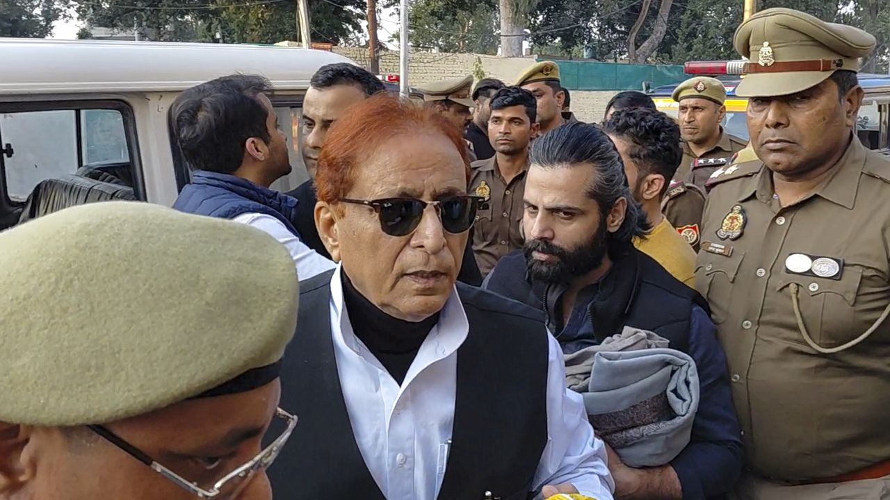 Azam khan jail