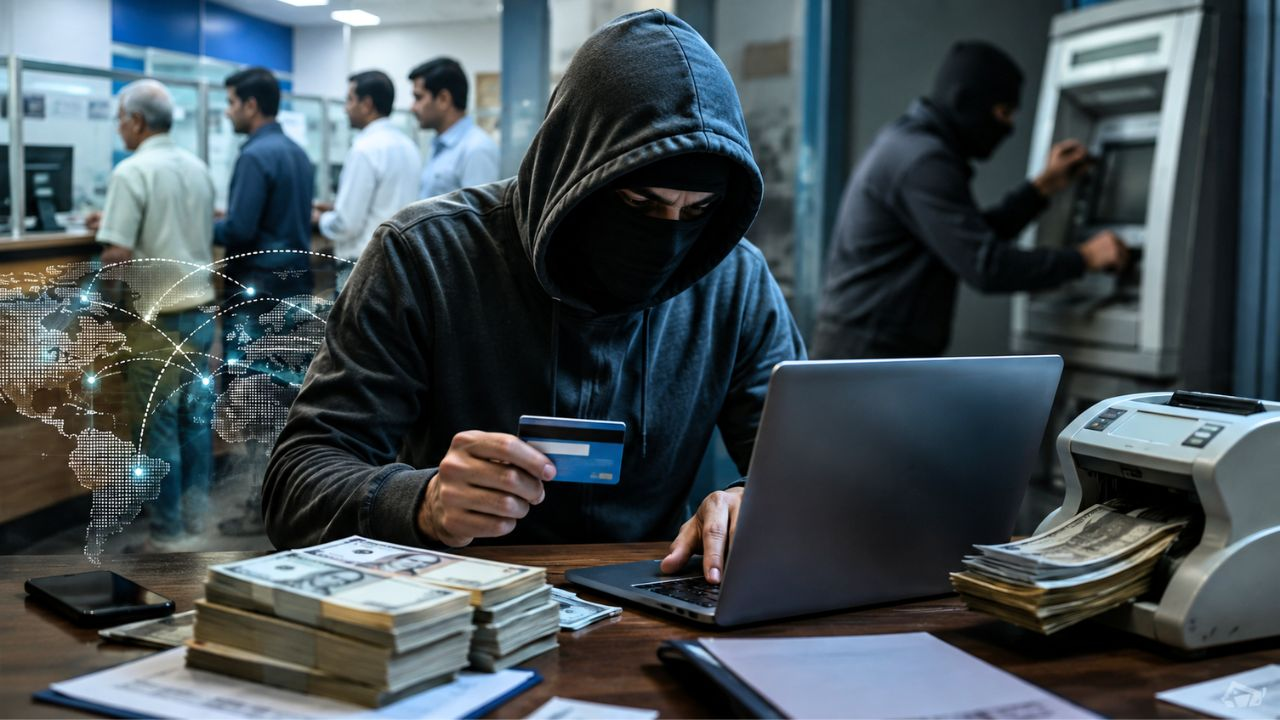ai generated image of bank fraud