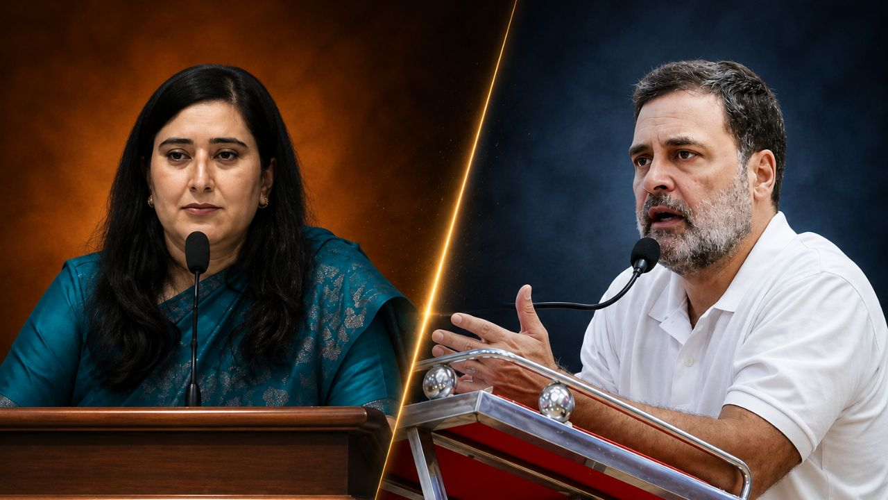 Bansuri Swaraj vs Rahul Gandhi