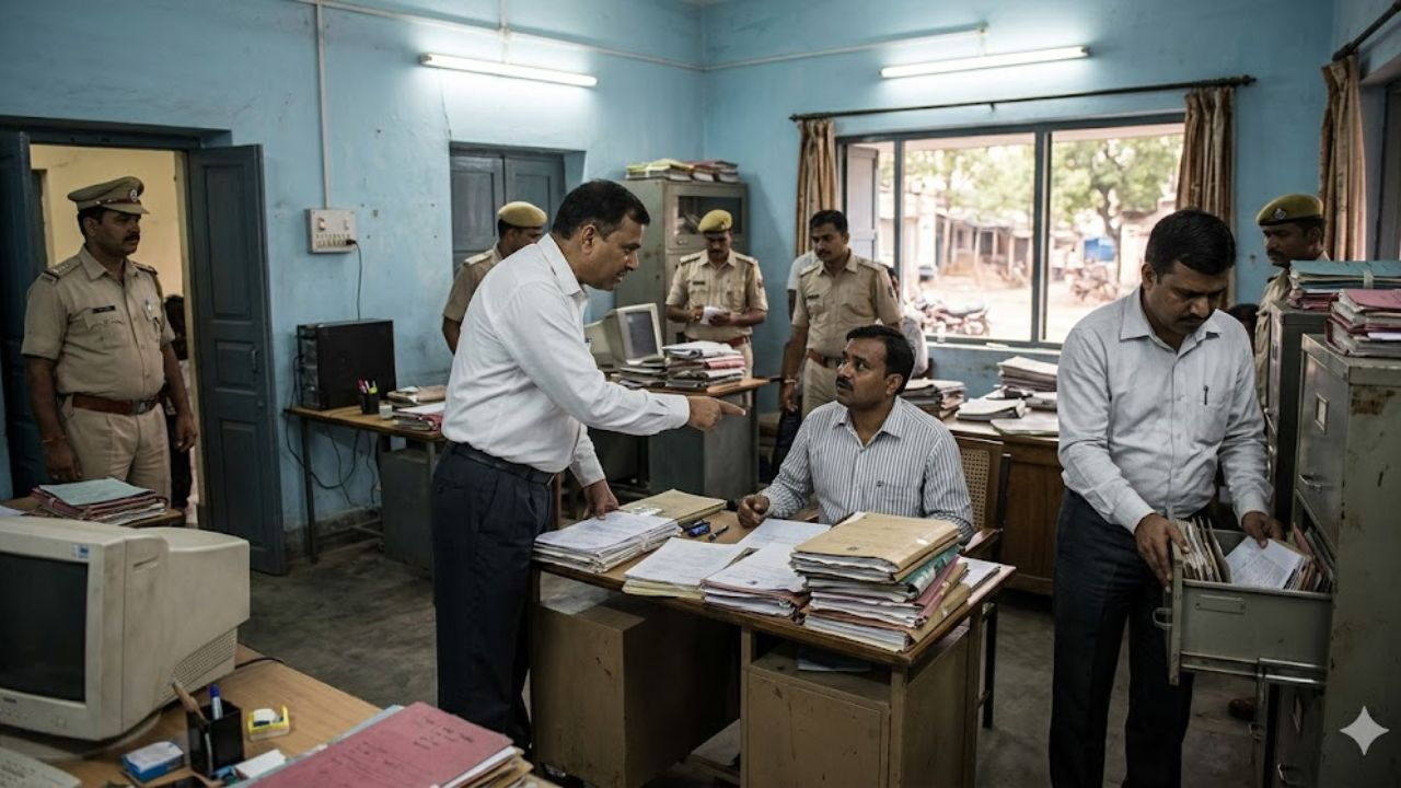 Begusarai DTO Office raid