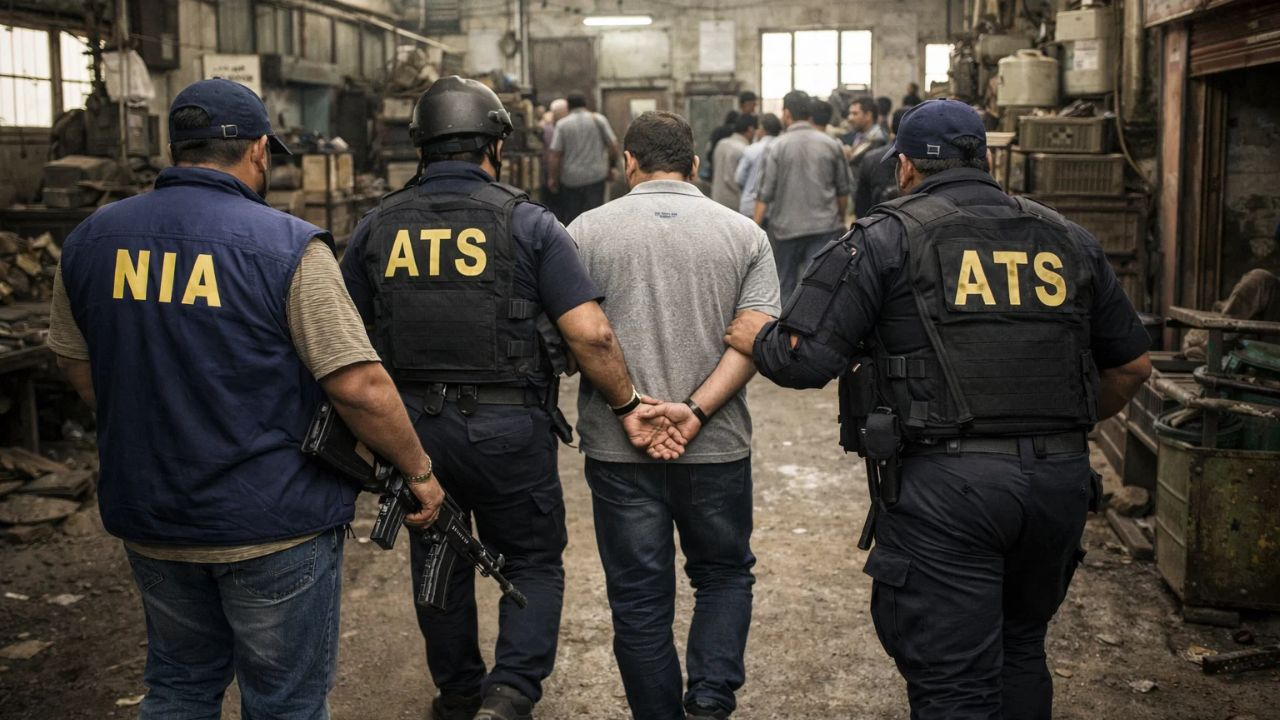 ai generated image of raid in bihar