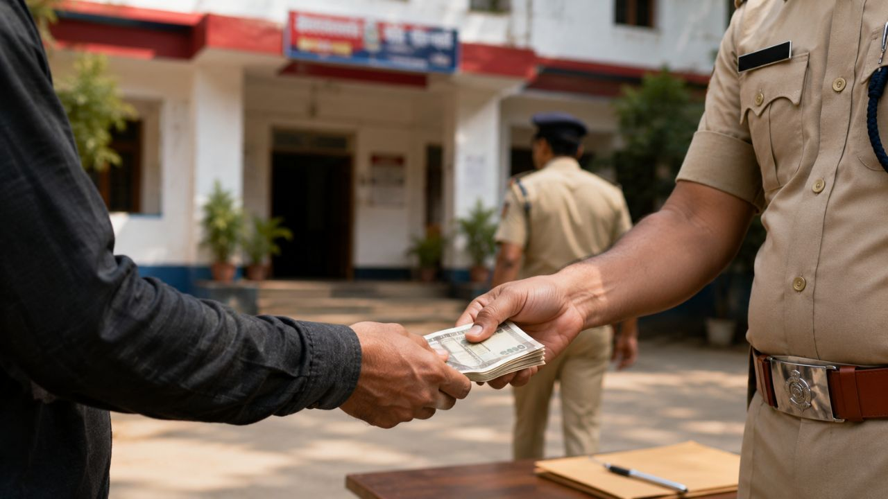 Bihar Police Bribery Case 