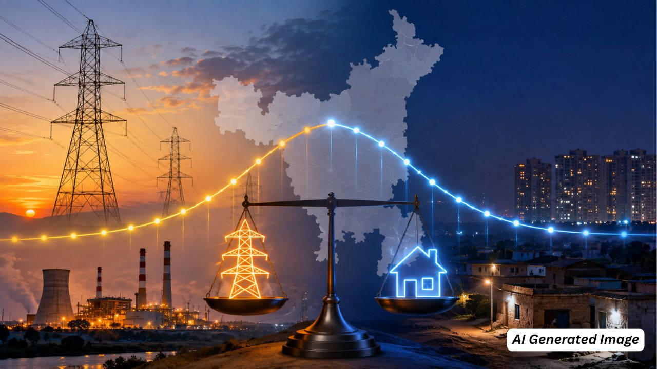 ai generated image of electricity in haryana