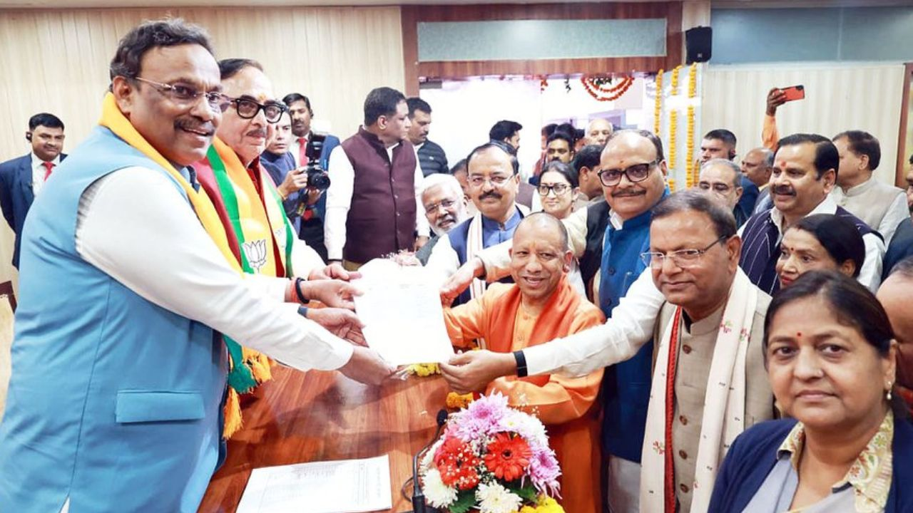 Pankaj Chaudhary has filed his nomination.