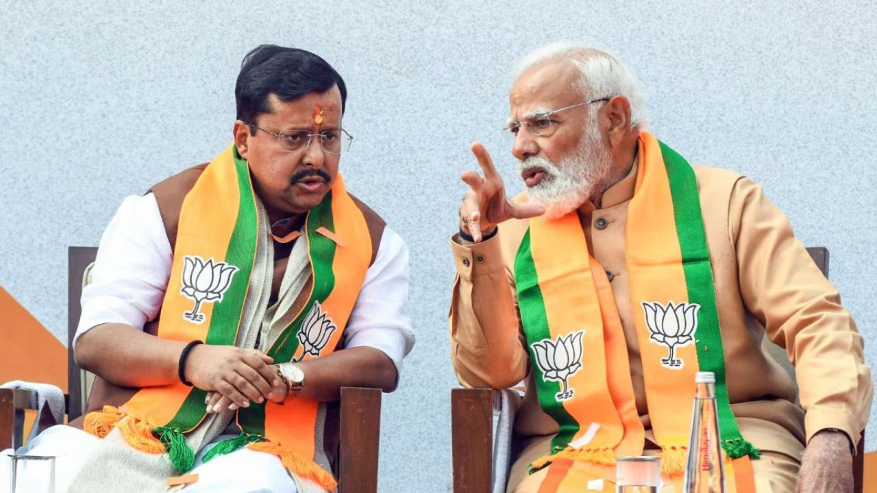 nitin nabin and narendra modi