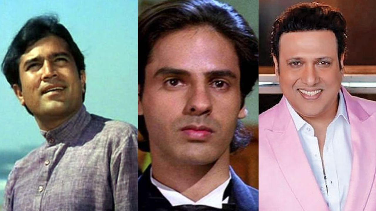 rajesh khanna , rahul roy and govinda