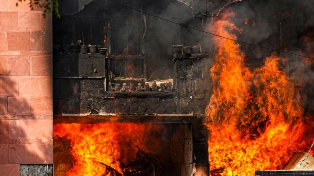 Brahmaputra building fire