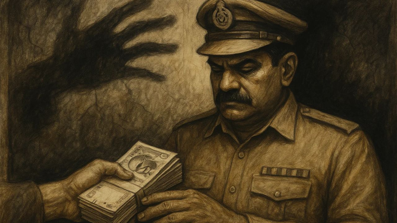 Corruption in India.