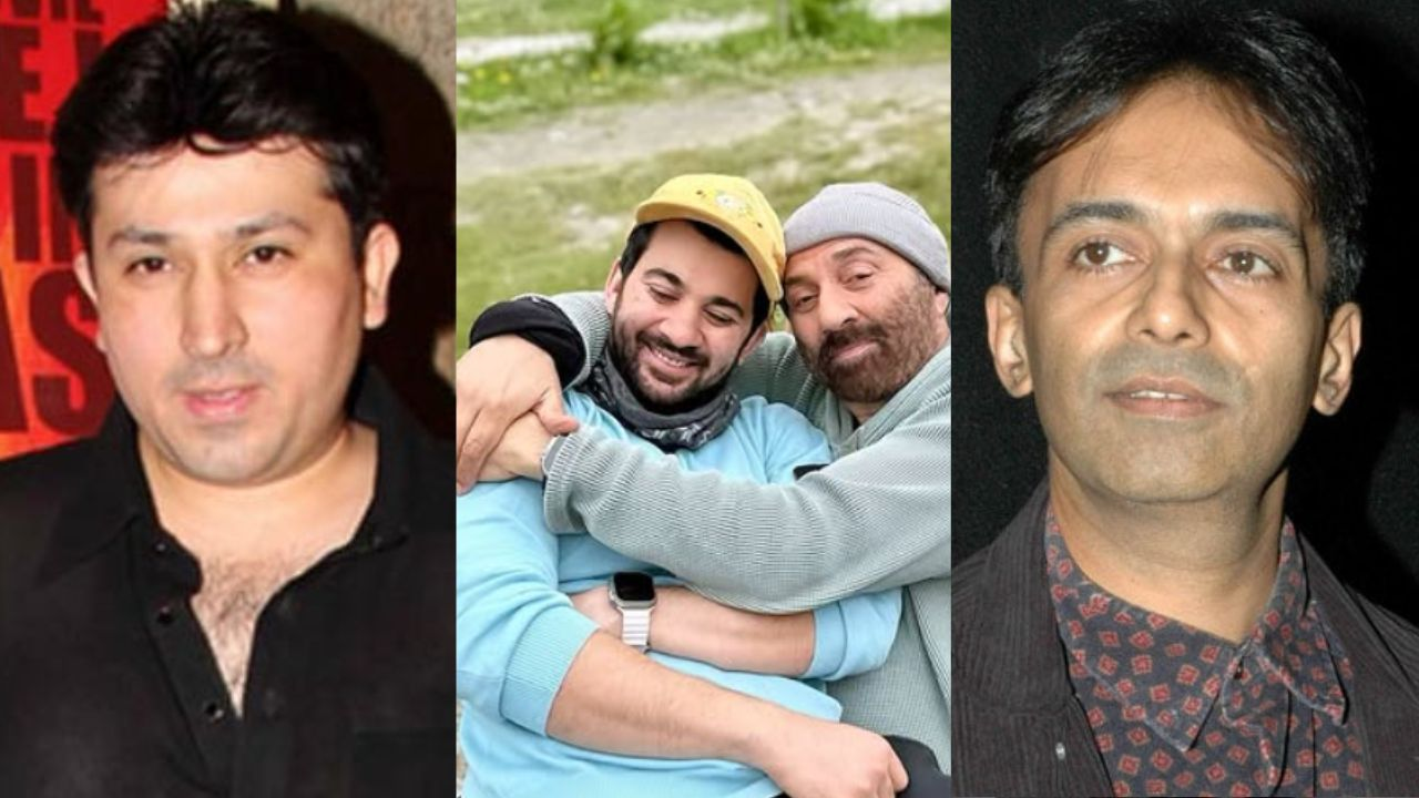 Shadaab Khan, karan and sunny deol and sunil anand