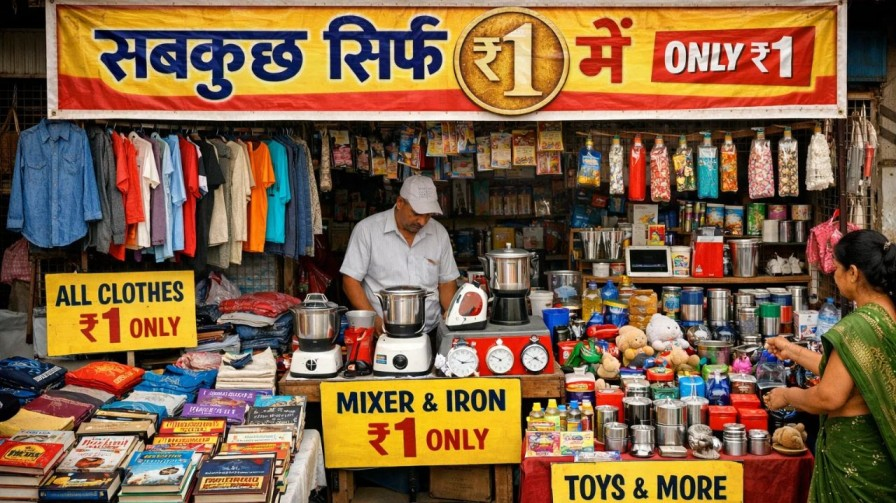 1 rupee shop