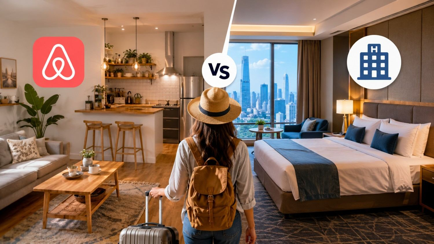 Airbnb vs Hotel 