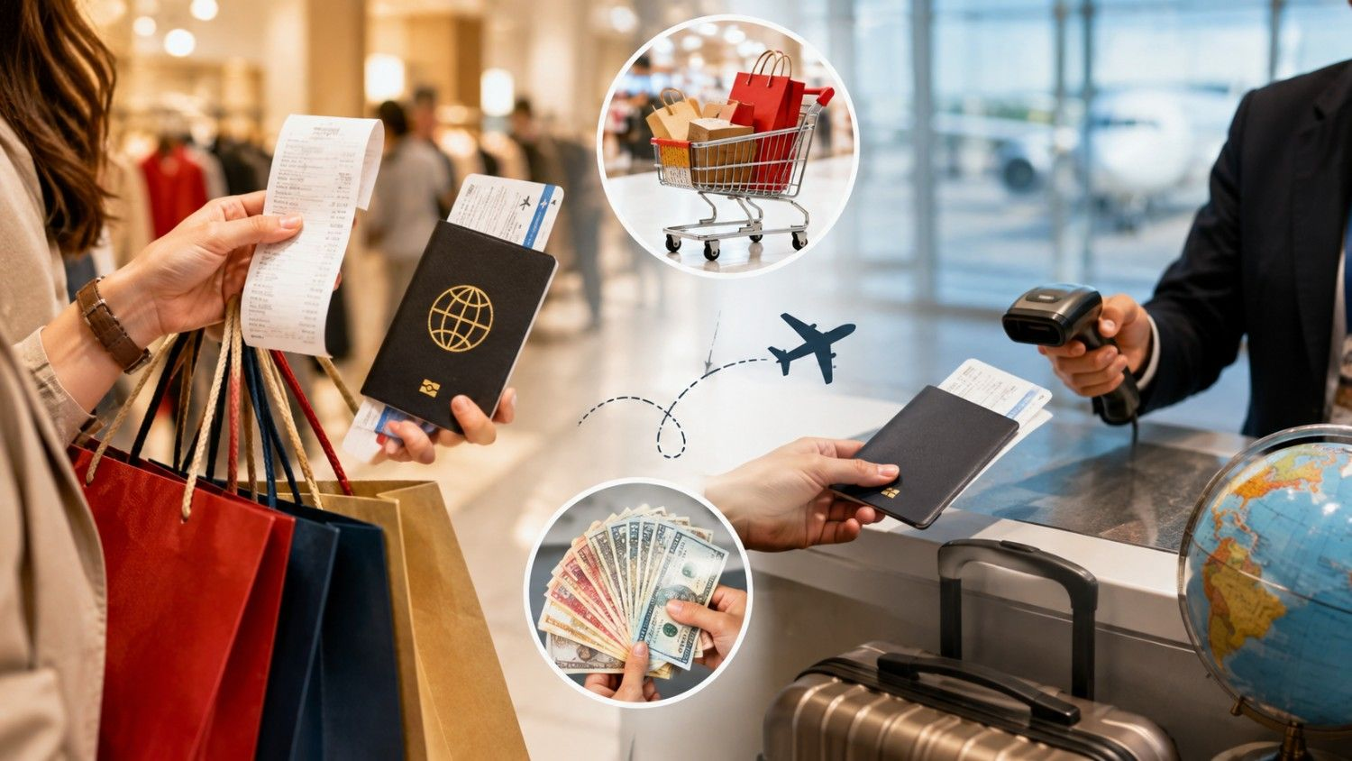 GST Refund in Abroad Shopping