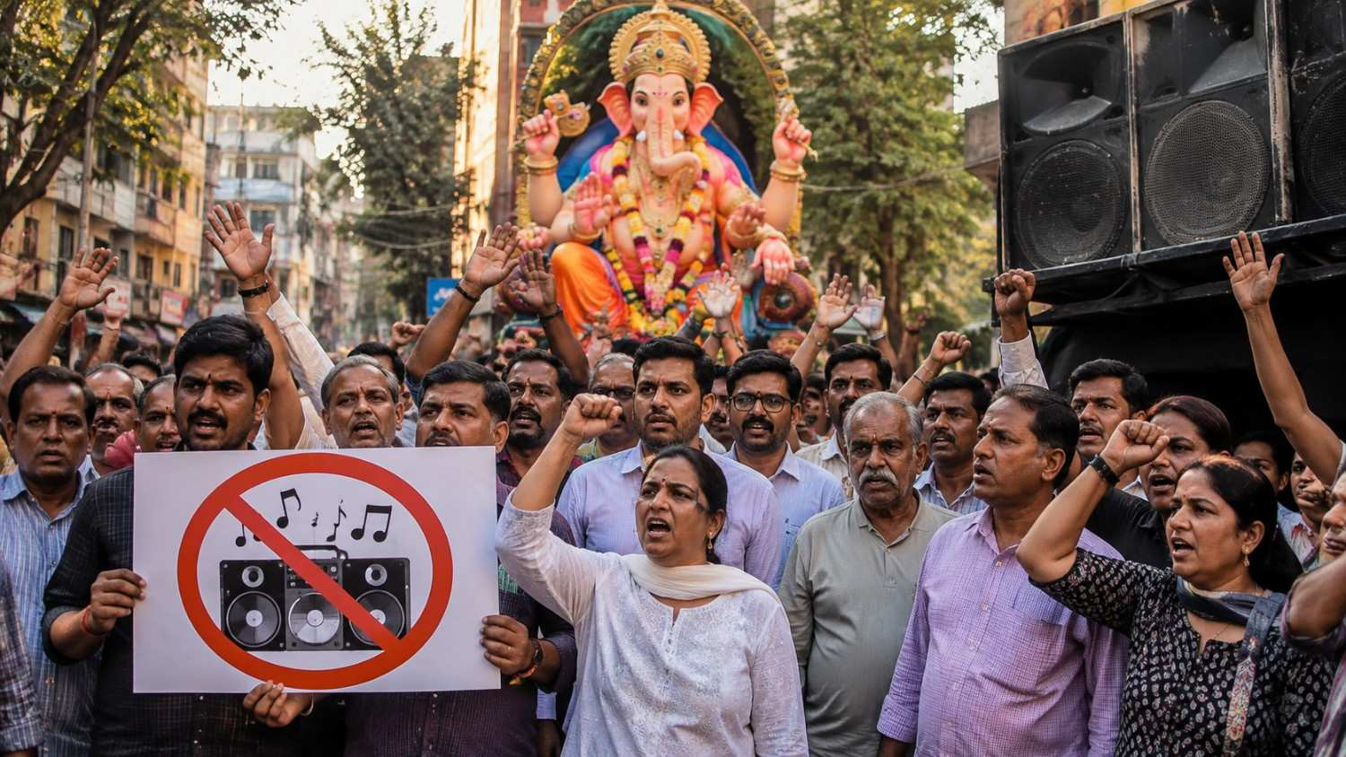 Pune Residents Demand DJ Ban During Ganesh Mahotsav