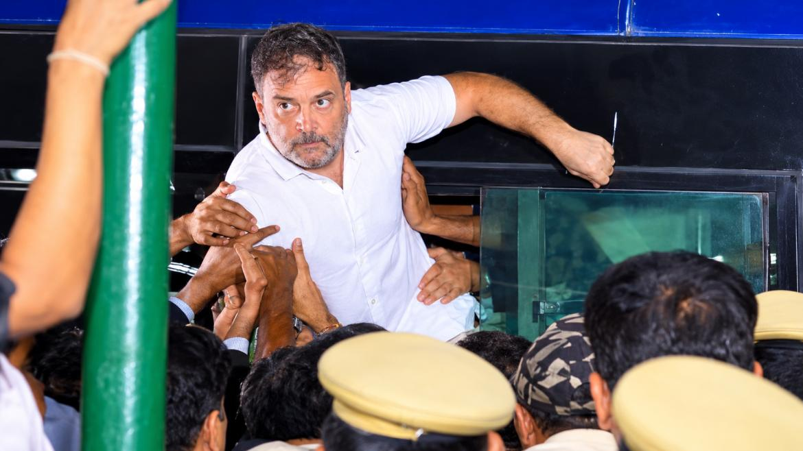 Rahul Gandhi Detained