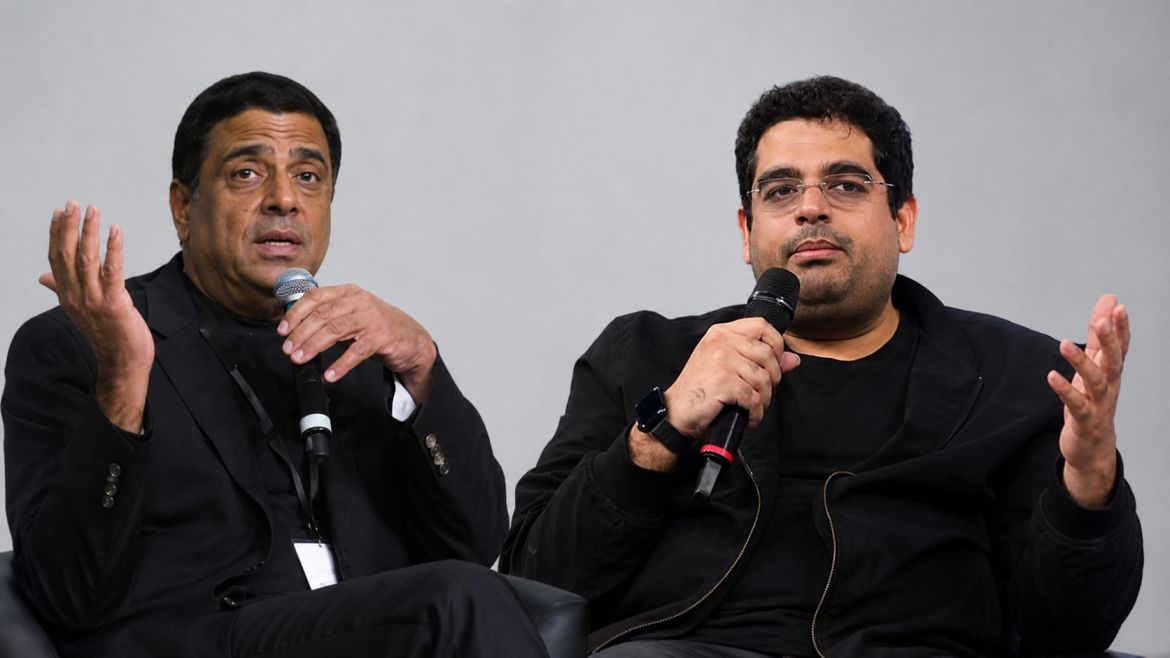 Gaurav Munjal and Ronnie Screwvala
