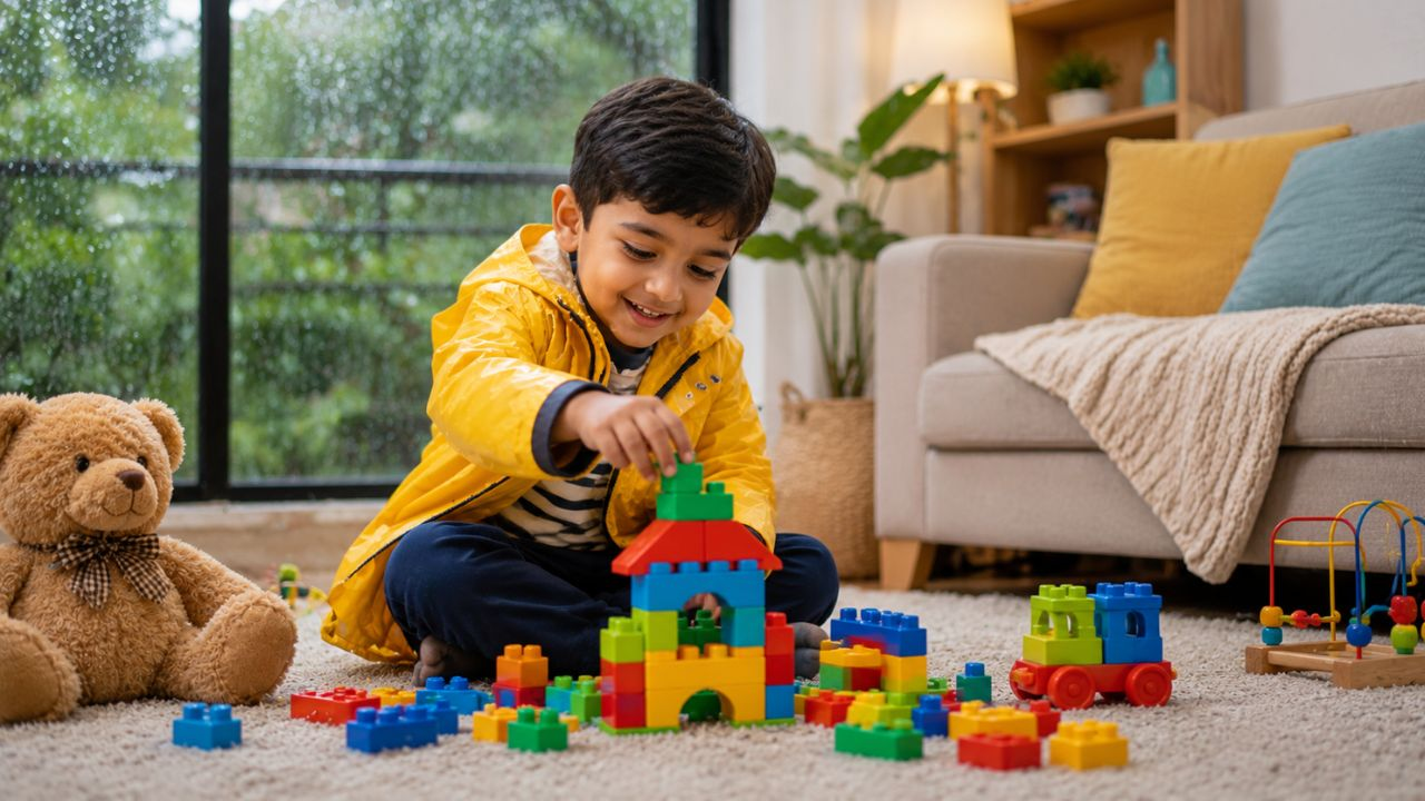 AI generated image of child