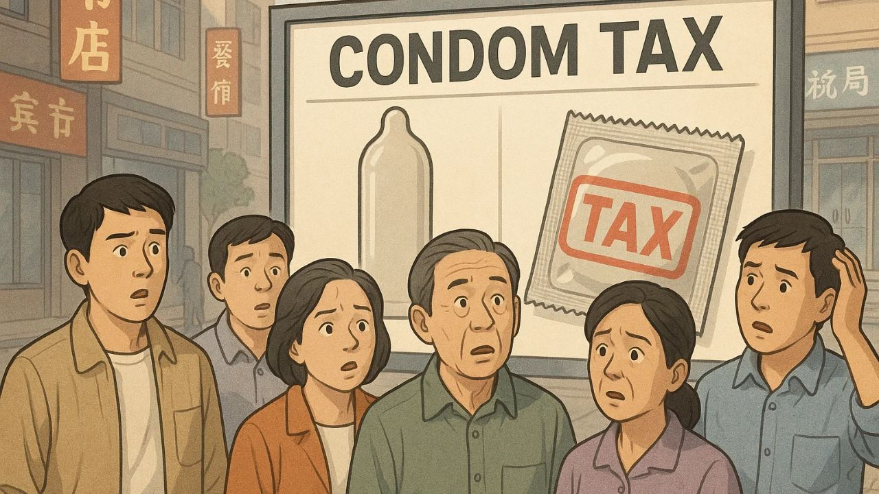 china condom tax